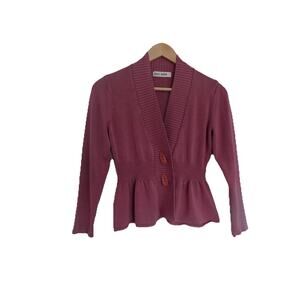 Grace Karin cardigan button front sweater size Small